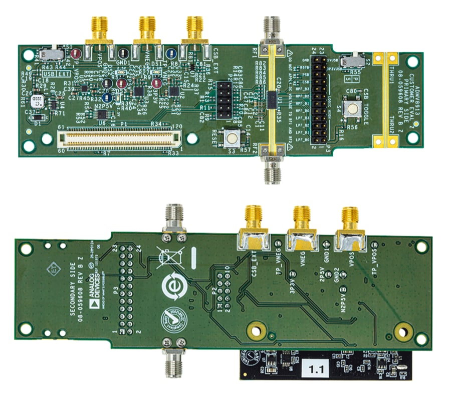Analog Devices Inc. ADMV8913-EVALZ Evaluation Board Analog Devices Inc. ADMV8913-EVALZ Evaluation Board